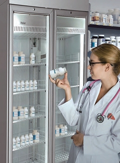 Pharmacy and vaccine fridges